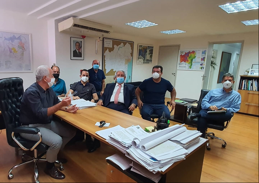 Em busca de recursos, deputado Marquinho Viana acompanhou prefeito de Ituaçu durante audiências em Salvador