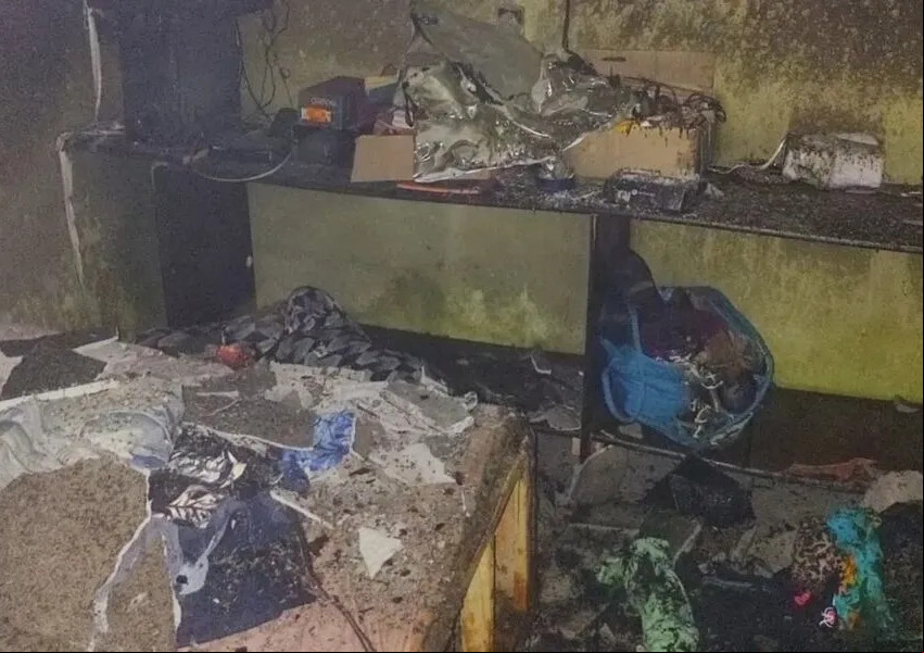 Crianças são resgatadas de incêndio em Imbassaí
