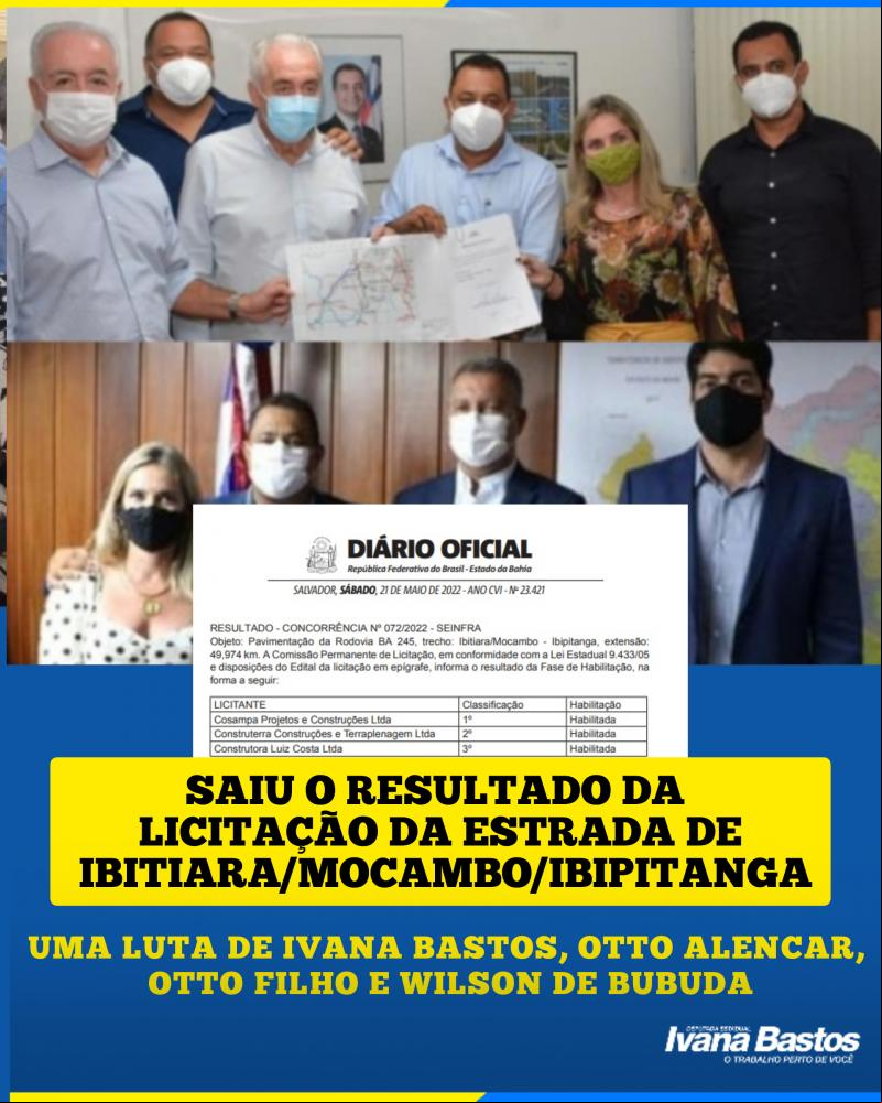 União de forças levará o asfalto de Ibitiara – Mocambo – Ibipitanga 