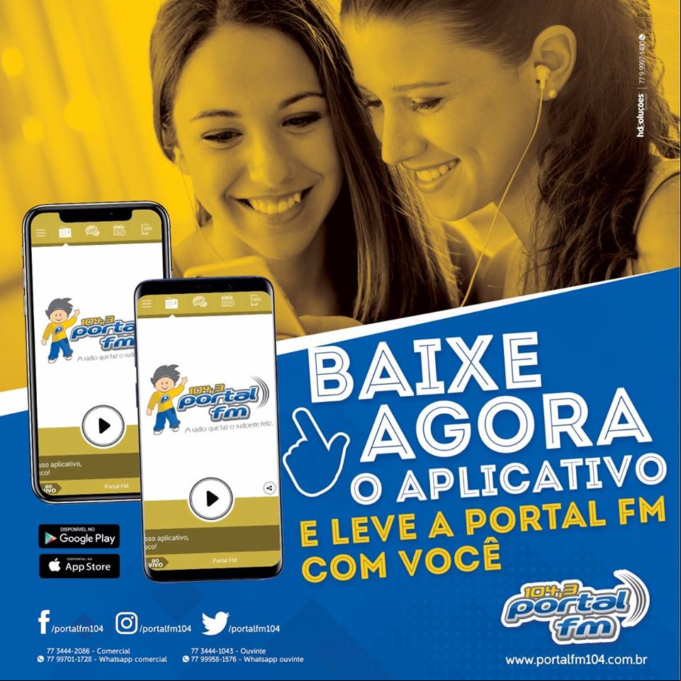 Baixe agora o aplicativo da Portal FM 